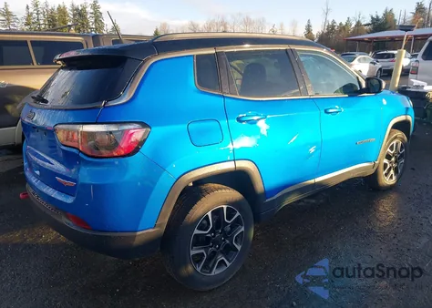 2021 Jeep Compass Trailhawk 4X4 из США, поврежденный, VIN 3C4NJDDB8MT591113